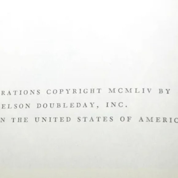 Grimm's Fairy Tales Illustrated Hardcover 1954 Stories Room Display - Picture 5 of 8